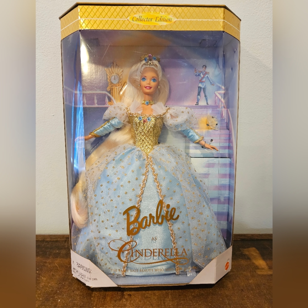 Barbie NIB VINTAGE Collector Edition 1996 Barbie as Cinderella
